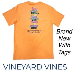NWT Vineyard Vines South Carolina Beach Signs
Short Sleeve T-Shirt